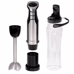 Camry Premium CR 4615 frullatore Frullatore ad immersione 700 W Nero, Acciaio inox
