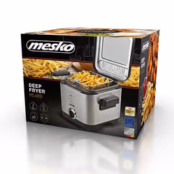 Mesko Home MS 4910 friggitrice Singolo 1,5 L Indipendente 900 W Nero, Acciaio satinato - Vista aggiuntiva 6
