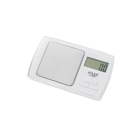 Adler AD 3161 bilancia da cucina Bianco Rettangolo Bilancia pesapersone elettronica