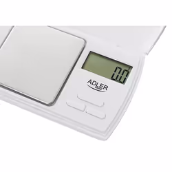 Adler AD 3161 bilancia da cucina Bianco Rettangolo Bilancia pesapersone elettronica