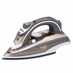 Adler AD 5030 ferro da stiro Ferro a vapore Piastra in Ceramica 3000 W Marrone, Grigio, Bianco - Vista aggiuntiva 5