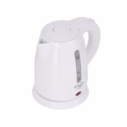 Adler AD 1272, 1 L, 1600 W, Nocciola, Bianco, Plastica, Indicatore del livello dell'acqua