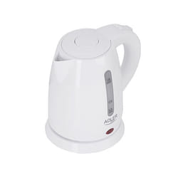 Adler AD 1272 bollitore elettrico 1 L 1600 W Nocciola, Bianco