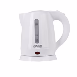 Adler AD 1272 bollitore elettrico 1 L 1600 W Nocciola, Bianco