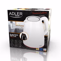 Adler AD 1277 W bollitore elettrico 1,7 L 2200 W Bianco - Vista aggiuntiva 7