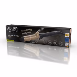Adler AD 2112 messa in piega Ferro per ricci Caldo Nero, Rose Gold 55 W - Vista aggiuntiva 5