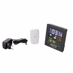 Camry Premium CR 1166 stazione meteorologica digitale Nero CA/Batteria - Vista aggiuntiva 4
