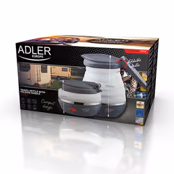 Adler AD 1279 bollitore elettrico 0,6 L 750 W Nero, Bianco - Vista aggiuntiva 6