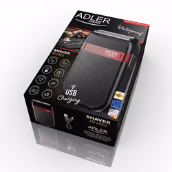 Adler AD 2923 rasoio elettrico Trimmer Nero - Vista aggiuntiva 5