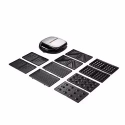 Adler AD 3040 tostiera 1200 W Nero, Grigio - Vista aggiuntiva 4