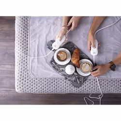 Adler AD 7426 scaldaletto Riscaldaletto elettrico 60 W Grigio Tessuto felpato, Poliestere - Vista aggiuntiva 6