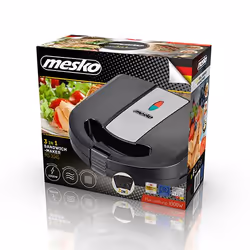 Mesko Home MS 3045 tostiera 1000 W Nero - Vista aggiuntiva 7