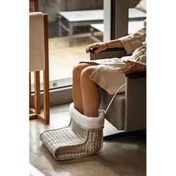 Adler AD 7432 scaldaletto Coperta elettrica 100 W Grigio, Bianco Felpato, Lana sintetica - Vista aggiuntiva 5