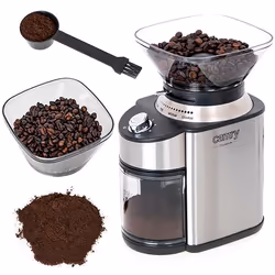 Camry Premium CR 4443 macina caffé 200 W Nero, Acciaio inox - Vista aggiuntiva 8