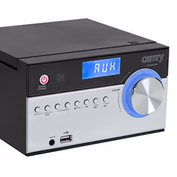 Camry Premium CR 1173 impianto stereo portatile Analogico e digitale 10 W AM, FM Nero, Argento Riproduzione MP3 - Vista aggiuntiva 5