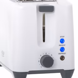 Adler AD 3216 tostapane 2 fetta/e 1000 W Grigio, Bianco - Vista aggiuntiva 6