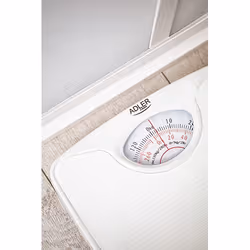 Adler AD 8151W bilance pesapersone Rettangolo Bianco Bilancia pesapersone meccanica - Vista aggiuntiva 7