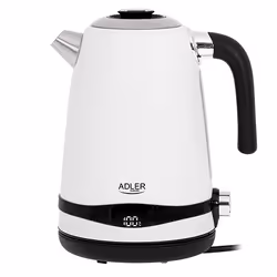 Adler AD 1295w bollitore elettrico 1,7 L 2200 W Nero, Bianco - Vista aggiuntiva 4
