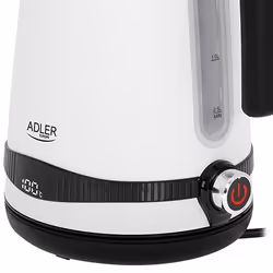 Adler AD 1295w bollitore elettrico 1,7 L 2200 W Nero, Bianco - Vista aggiuntiva 6