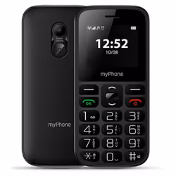 myPhone HALO A, Barra, Doppia SIM, 4,5 cm (1.77"), 0,3 MP, 800 mAh, Nero