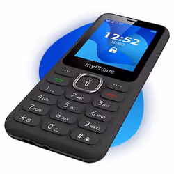 myPhone 6320 6,1 cm (2.4") Nero Telefono per anziani - Vista aggiuntiva 4