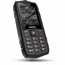 myPhone Hammer Rock 6,1 cm (2.4") 155 g Nero Telefono con fotocamera