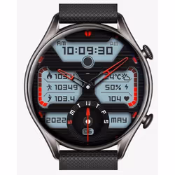 myPhone Watch EL 3,35 cm (1.32") IPS Digitale 360 x 360 Pixel Touch screen Nero