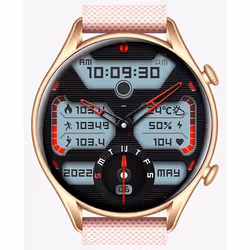 myPhone Watch EL 3,35 cm (1.32") IPS Digitale 360 x 360 Pixel Touch screen Oro rosa