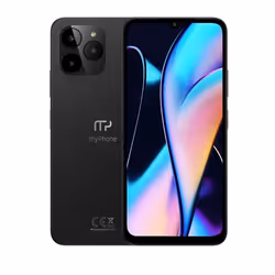 myPhone N23, 16,5 cm (6.51"), 6 GB, 128 GB, 50 MP, Android 13, Nero