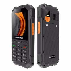 HAMMER 6 LTE 6,1 cm (2.4") Nero, Arancione Telefono ultra resistente - Vista aggiuntiva 2