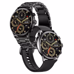 myPhone Watch Elegant 2 3,63 cm (1.43") AMOLED 43.7 mm Digitale 466 x 466 Pixel Touch screen Nero - Vista aggiuntiva 6