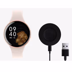 myPhone Watch Mini 2,64 cm (1.04") AMOLED 36 mm Digitale 340 x 340 Pixel Touch screen Beige, Oro - Vista aggiuntiva 5