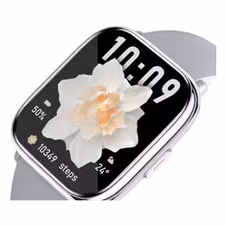 myPhone Watch Pastel 4,45 cm (1.75") AMOLED 40 mm Digitale 390 x 450 Pixel Touch screen Argento - Vista aggiuntiva 5