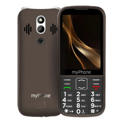 myPhone TEL001039 cellulare 8,89 cm (3.5") 138 g Marrone Telefono per anziani