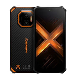 HAMMER Energy X2 5G 8/256 GB 15,5 cm (6.1") Doppia SIM Android 15 USB tipo-C 8 GB 5000 mAh Nero, Arancione