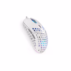 ENDORFY LIX Plus Onyx White, Mano destra, Ottico, USB tipo-C, 19000 DPI, 10,16 ms, Bianco