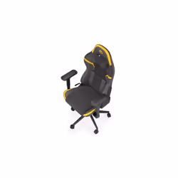 ENDORFY Scrim YL Poltrona per gaming Seduta in rete Nero, Giallo - Vista aggiuntiva 6