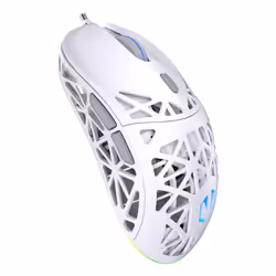 ENDORFY LIV Onyx White, Ambidestro, Ottico, Bluetooth, 12000 DPI, Bianco