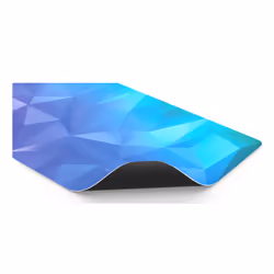 ENDORFY Crystal Blue XL Tappetino per mouse per gioco da computer Nero, Blu - Vista aggiuntiva 5