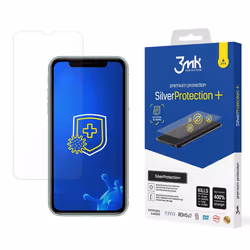 3MK SilverProtection+, Apple, Apple iPhone 11, Antibatterico, Resistente agli urti, Scratch resistant, 1 pz