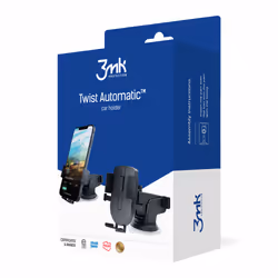 3MK Twist Automatic Car Holder Supporto passivo Telefono cellulare/smartphone Nero - Vista aggiuntiva 6