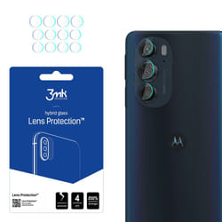 3MK 5903108474290 protezione per lo schermo e il retro dei telefoni cellulari Protezione per obiettivo della fotocamera Motorola 4 pz