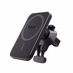 3MK HARDY MagCharger Telefono cellulare Nero USB Carica wireless Ricarica rapida Auto