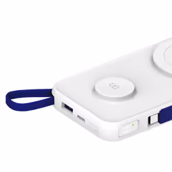 3MK PastelUp 10000 mAh Carica wireless Bianco