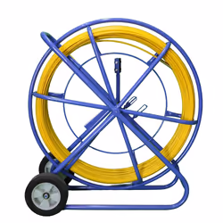 Extralink Sonda passacavi Pilot 9mm 100m fibra ottica FRP, d. 9mm, l. 100m, giallo