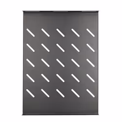 Extralink Ripiano fisso 1U 350mm Nero 19", 472x352mm, per armadi con profondita di 600m, Mensola per scaffale, Nero, Acciaio, ...