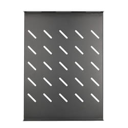 Extralink Ripiano fisso 1U 350mm Nero 19", 472x352mm, per armadi con profondita di 600m