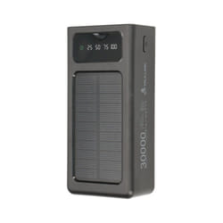 Extralink Powerbank EPB-093 30000mAh Nero Solar Power bank, USB-C