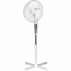 MPM MWP-19, Ventilatore domestico senza pale, Bianco, Pavimento, 36,5 cm, 80°, 7,5 h