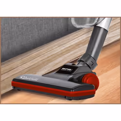 MPM MOD-39 scopa elettrica Aspirapolvere a bastone 2 in 1 AC Secco HEPA Senza sacchetto 0,6 L 600 W Nero, Rosso - Vista aggiuntiva 6